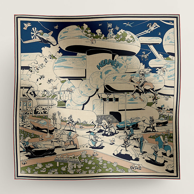 カレジェアン 《エルメス・ロコモーション》 - ブルー | Hermès